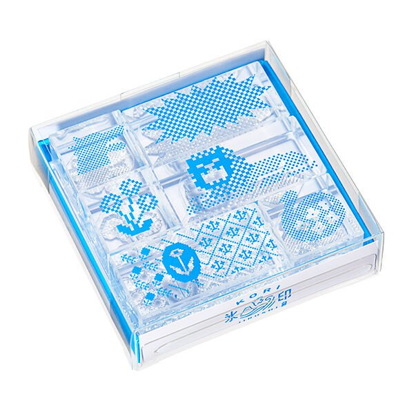 Kori Jirushi Ice Cube Stamp 6-Piece Set / KING JIM