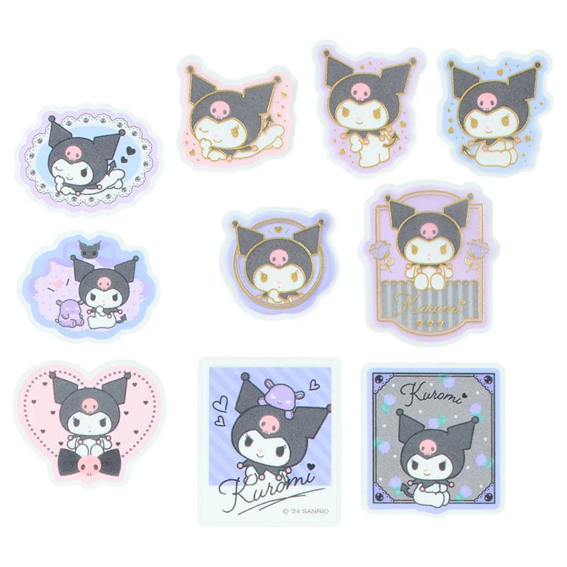 Sanrio Gold Foil Sticker Set