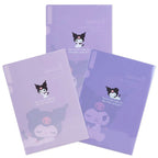 Sanrio Expressions 3-pc Clear File Folder Set