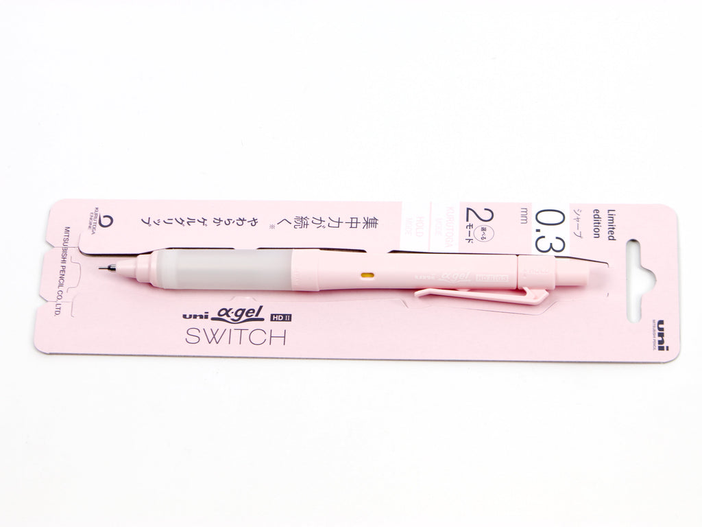 Uni Alpha Gel Kuru Toga Switch Limited Colors