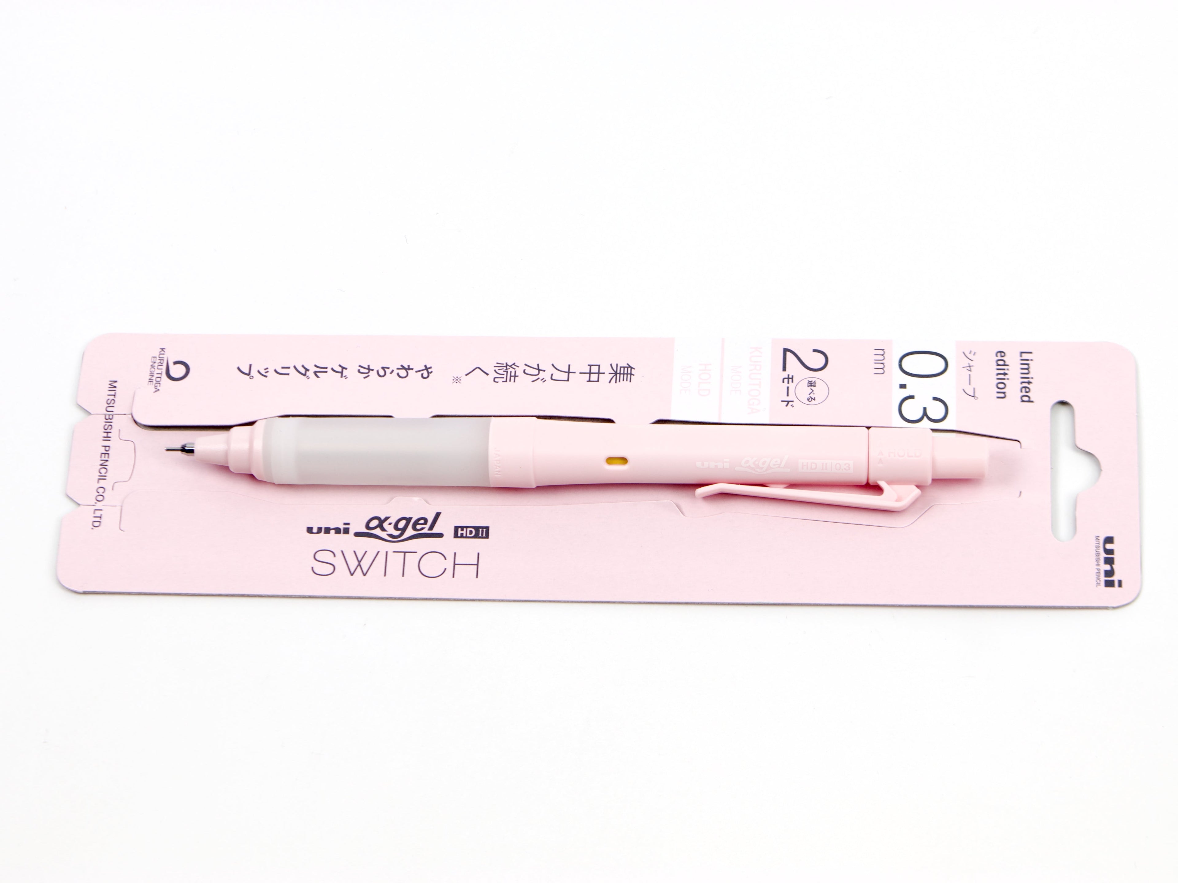 Uni Alpha Gel Kuru Toga Switch Limited Colors