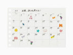 Maruman Mini Session Free Diary Monthly Refill