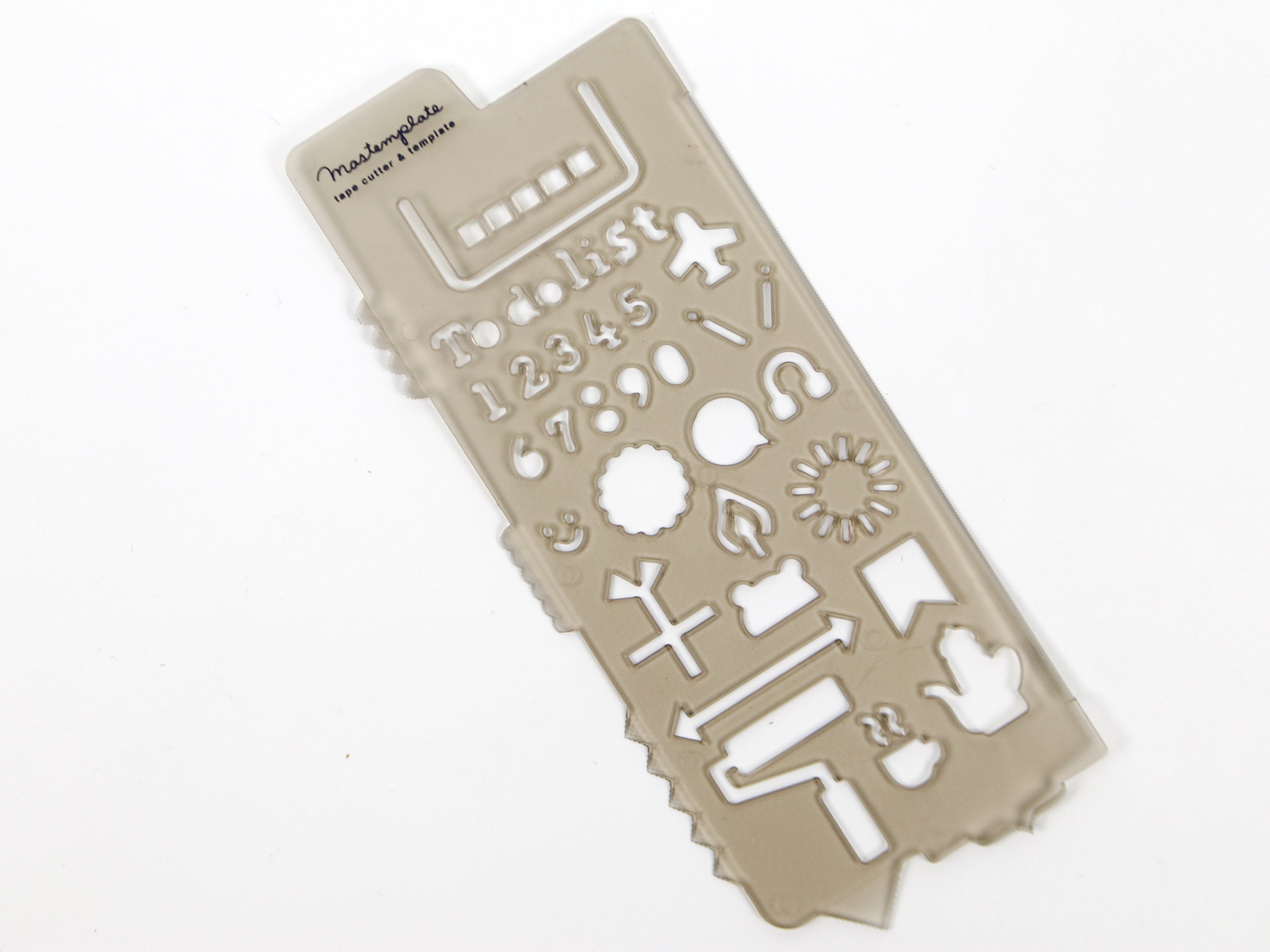 Mastemplate Bookmark Planner Stencil
