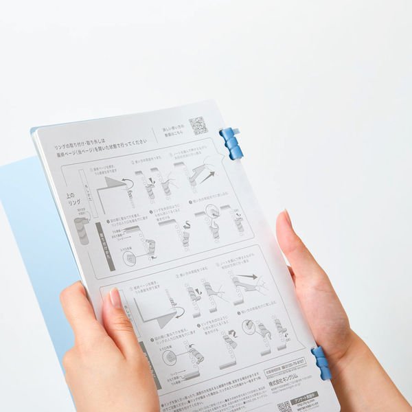 Laseno Soft Ring Binder Notebook / KING JIM