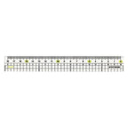 Left-Handed Ruler 18cm / Kutsuwa