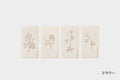 Letterpress Mini Message Cards / TOUCH & FLOW