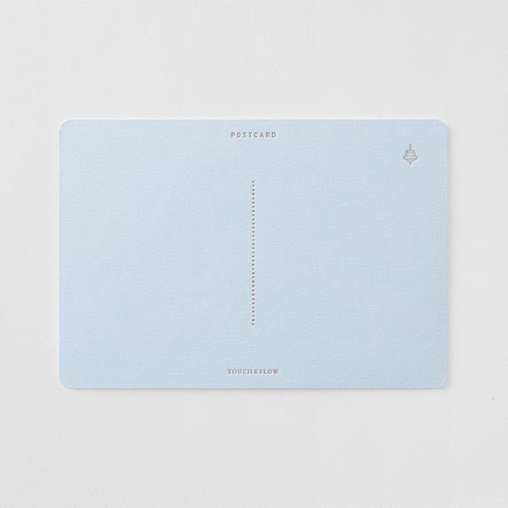 Letterpress Postcard / TOUCH & FLOW