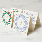 Letterpress Quarto-Bound Christmas Card / Letterpress Letters