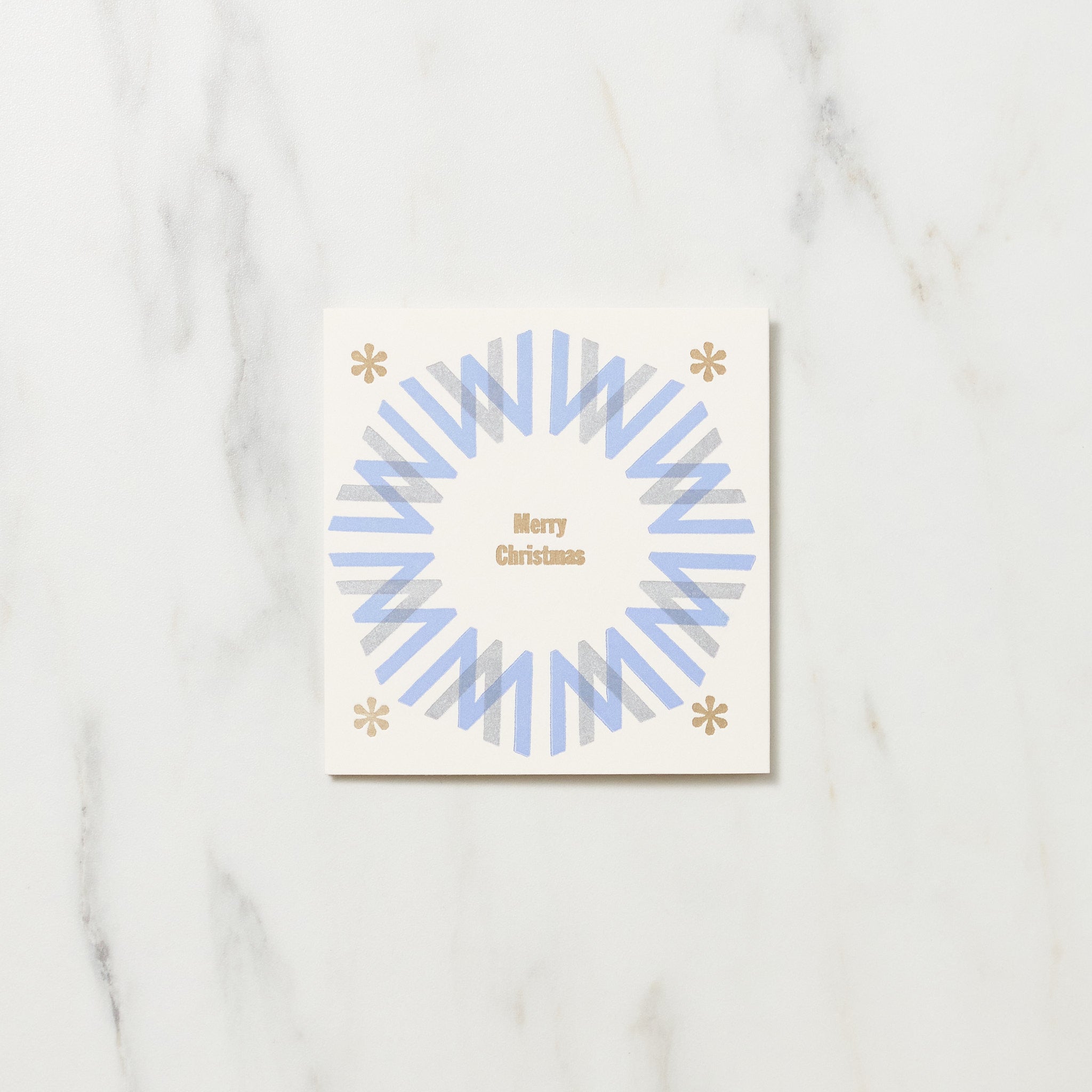 Letterpress Quarto-Bound Christmas Card / Letterpress Letters
