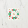 Letterpress Quarto-Bound Christmas Card / Letterpress Letters