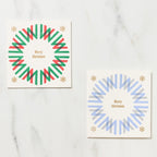 Letterpress Quarto-Bound Christmas Card / Letterpress Letters