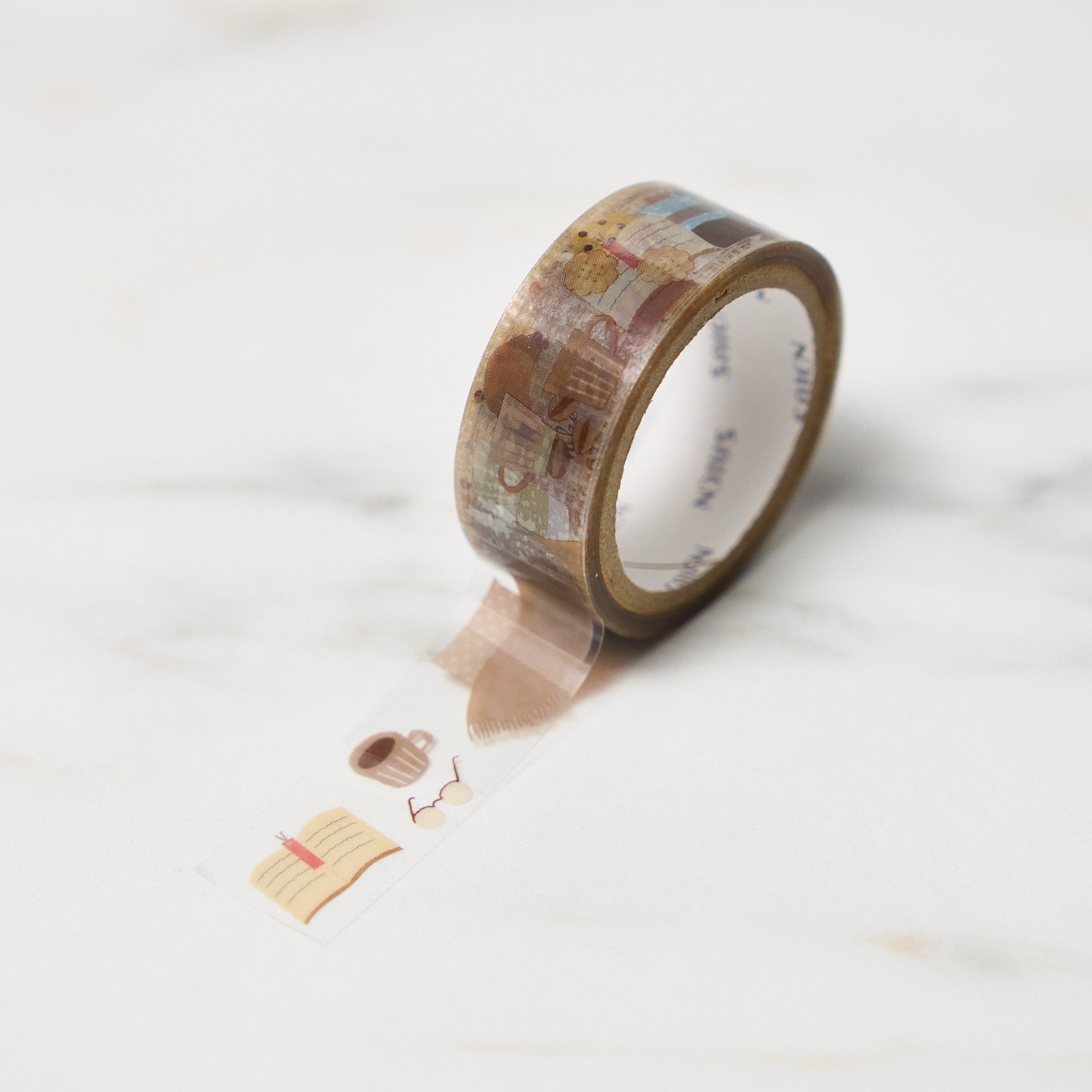 "Life" Series 15mm Clear Masking Tape / SAIEN