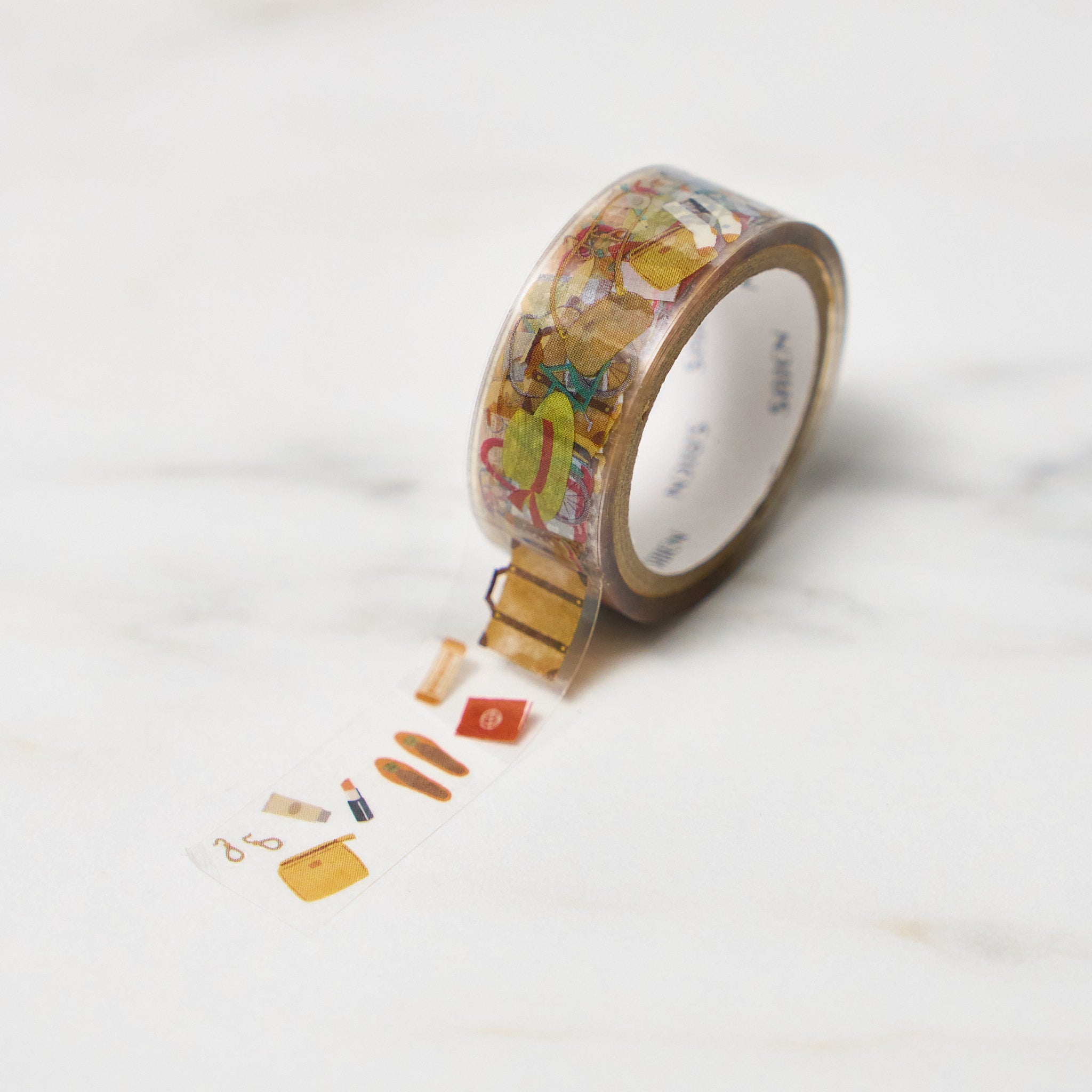 "Life" Series 15mm Clear Masking Tape / SAIEN