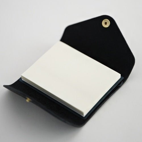 Life Sticky Note with Leather Cover and Stand / YAMAMA