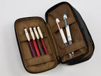 Lihit Lab Book Type Pen Case Triple