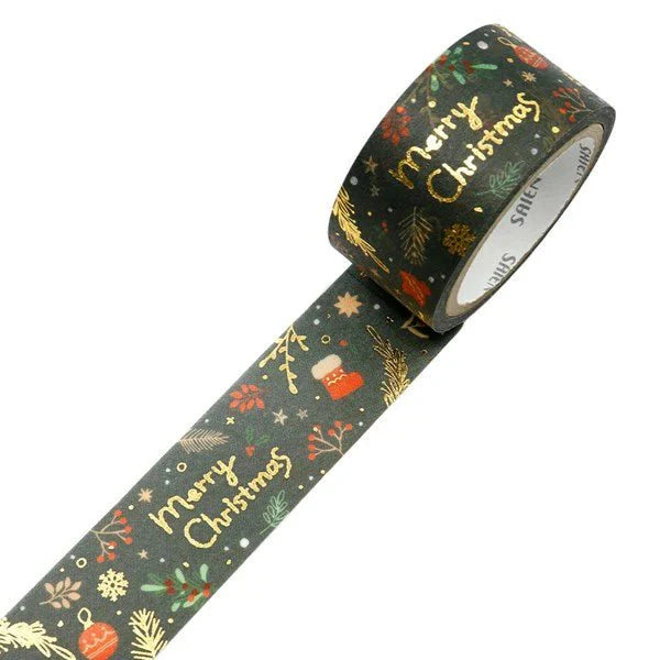 [Limited] 2025 Christmas Series Foil Masking Tape / SAIEN