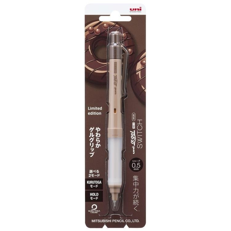 [Limited] Alpha Gel SWITCH Mechanical Pencil Donut Color / uni Mitsubishi Pencil