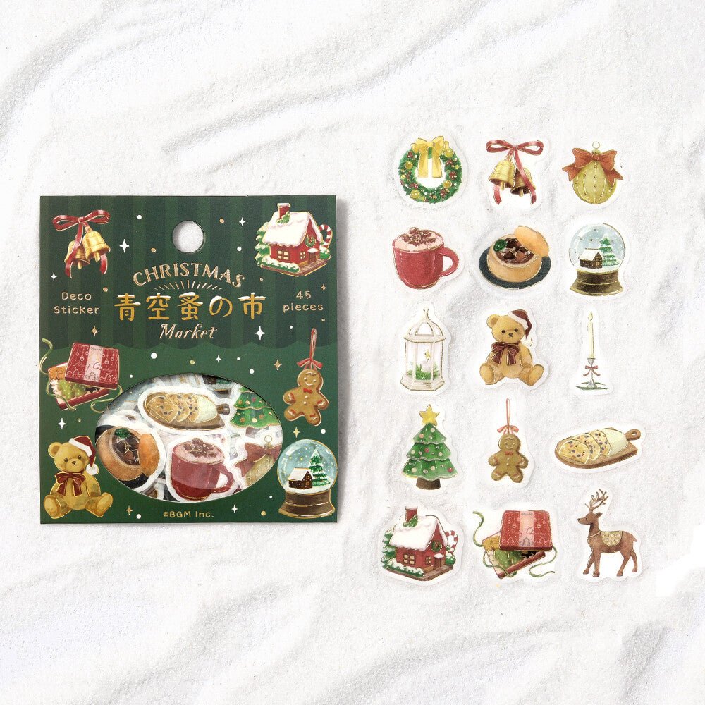 [Limited] BGM Foil Stamping Christmas 2025 Flake Stickers / BGM