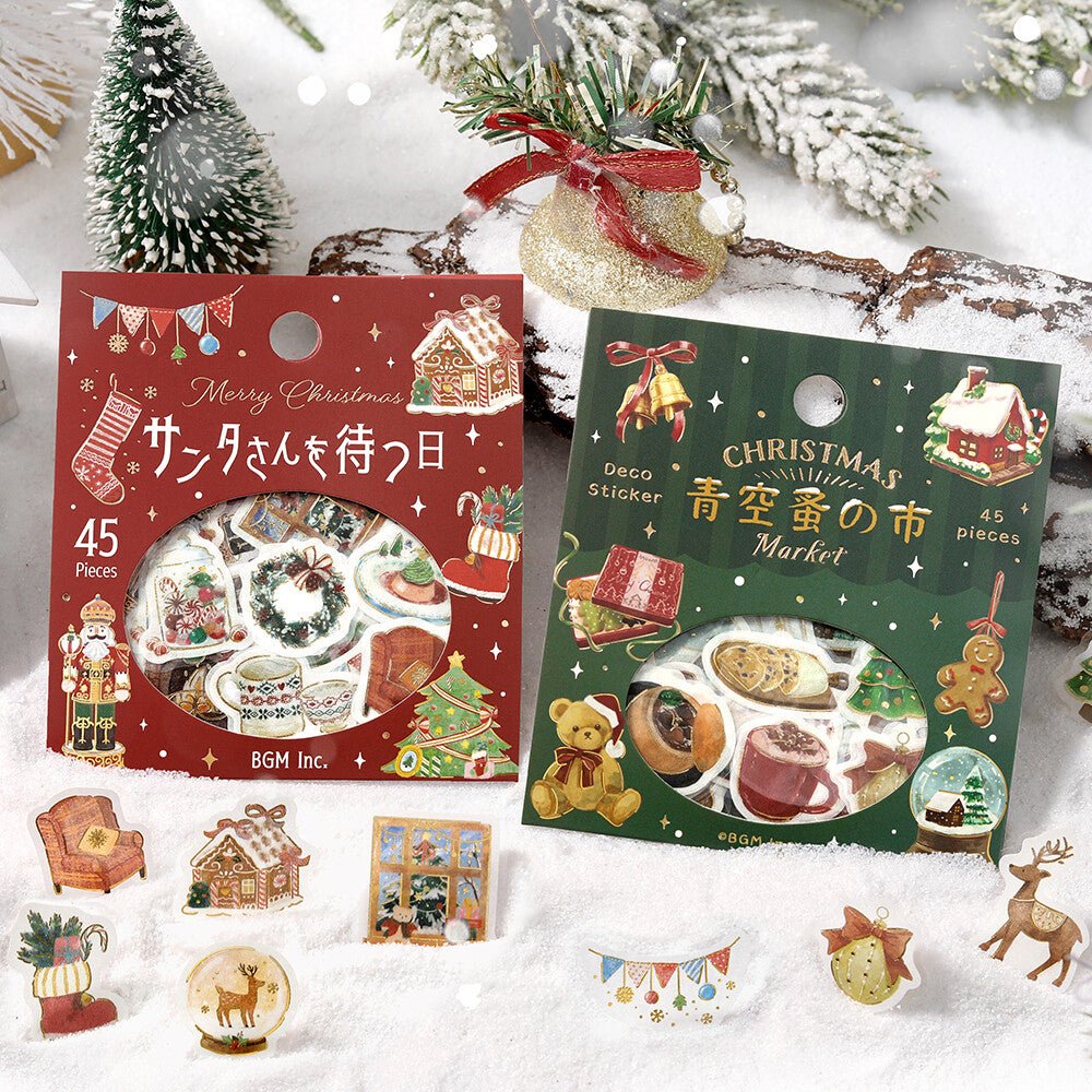 [Limited] BGM Foil Stamping Christmas 2025 Flake Stickers / BGM