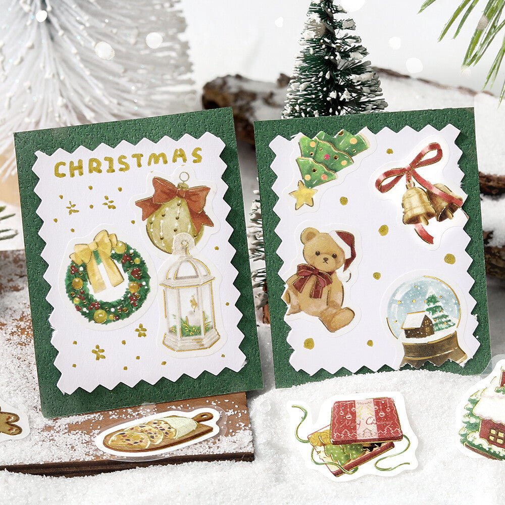 [Limited] BGM Foil Stamping Christmas 2025 Flake Stickers / BGM