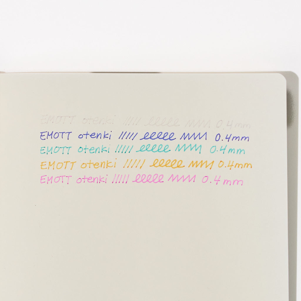 [Limited] Bungu Joshi Haku Festival Otenki EMOTT Markers 5-Color Set / uni Mitsubishi Pencil
