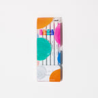 [Limited] Bungu Joshi Haku Festival Otenki EMOTT Markers 5-Color Set / uni Mitsubishi Pencil