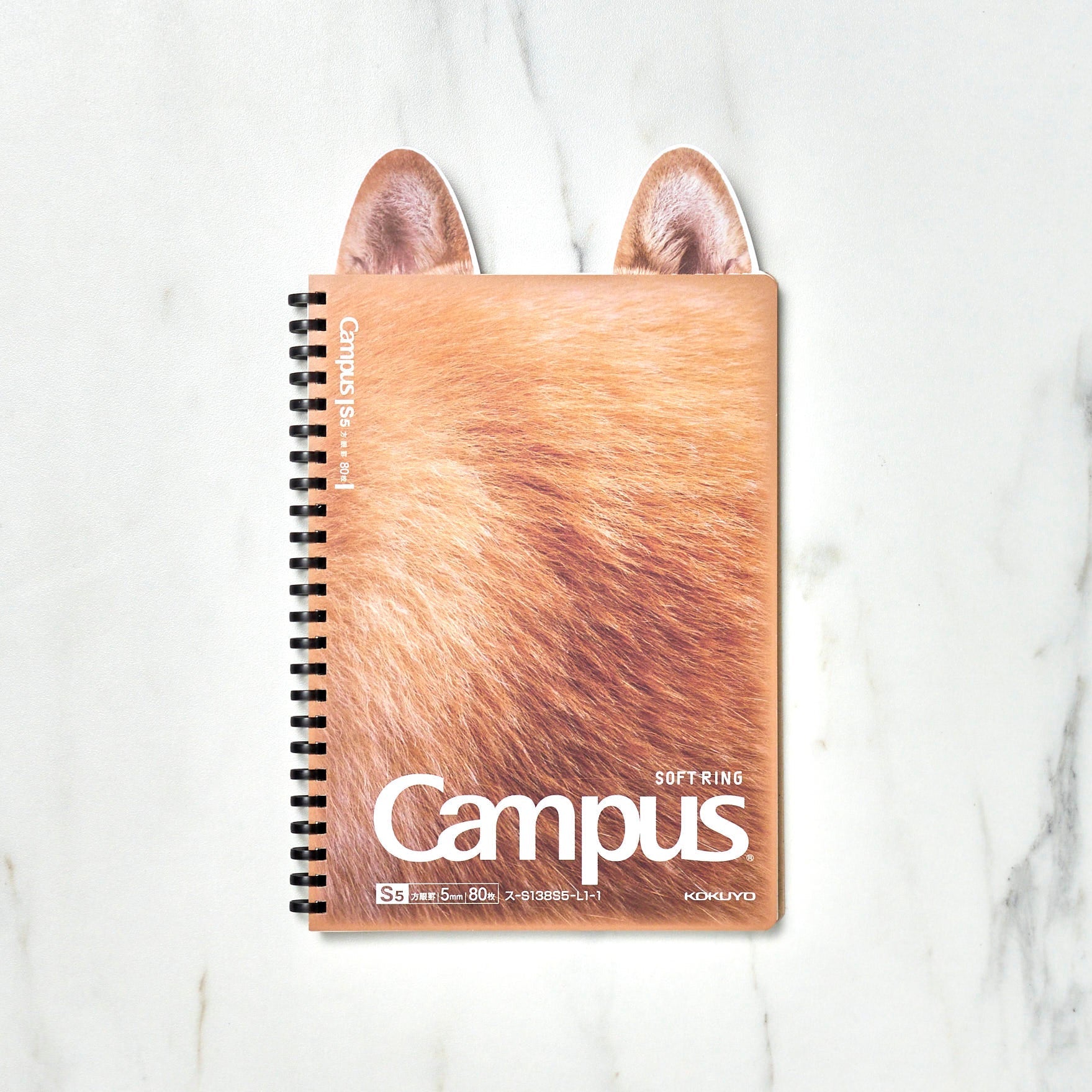 [Limited] Campus Paw Soft Ring Notebook / KOKUYO