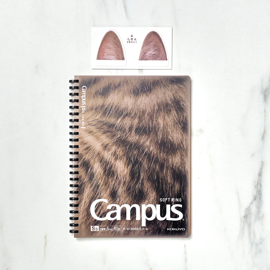 [Limited] Campus Paw Soft Ring Notebook / KOKUYO