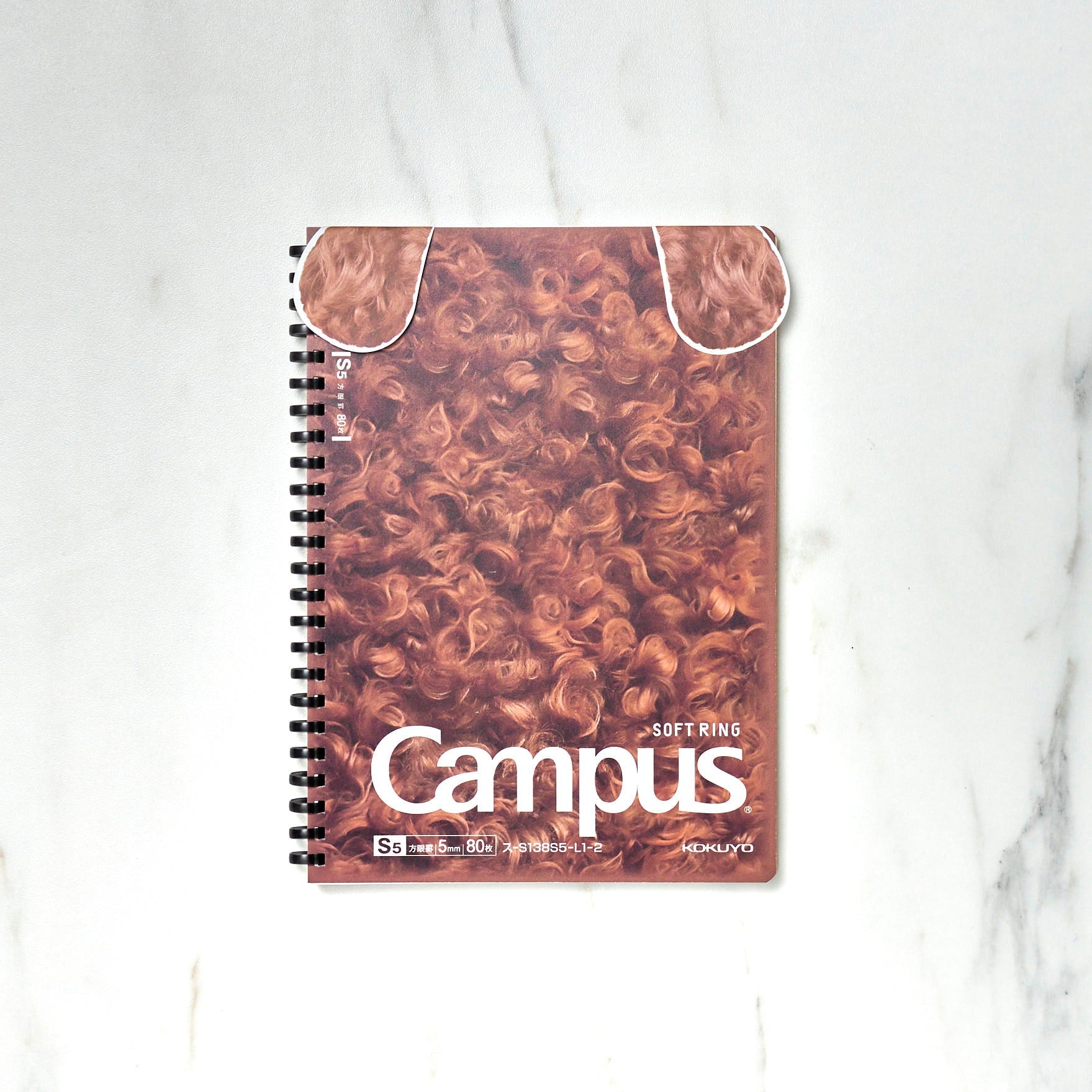 [Limited] Campus Paw Soft Ring Notebook / KOKUYO