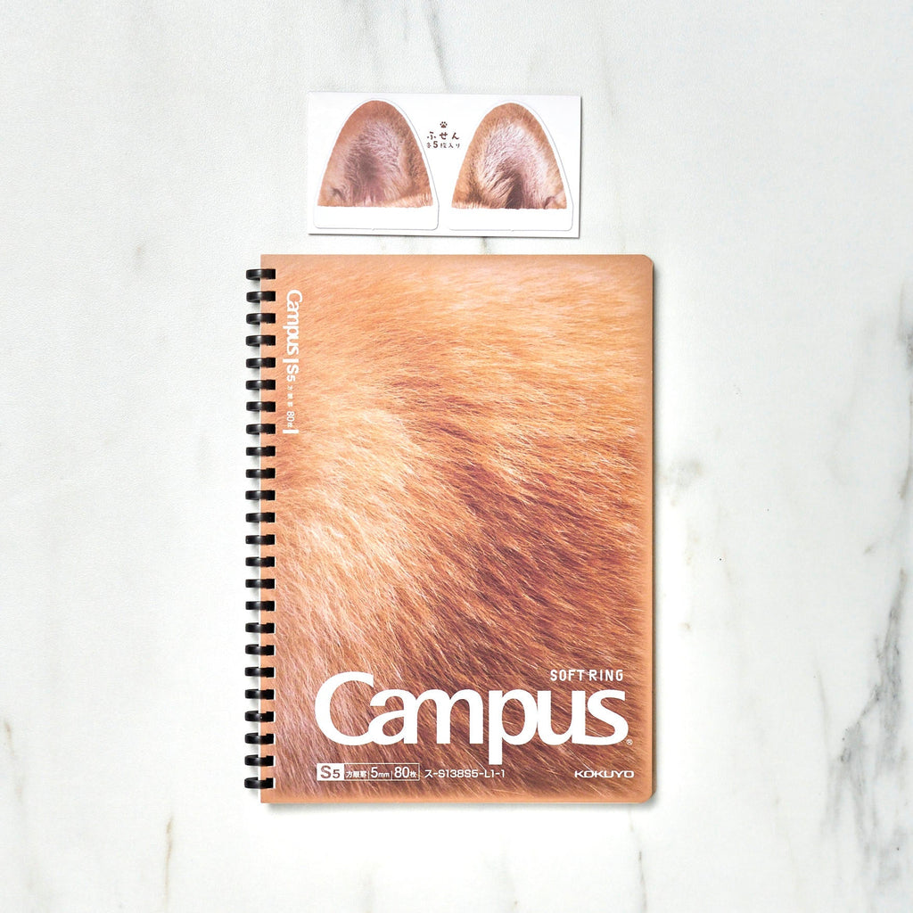 [Limited] Campus Paw Soft Ring Notebook / KOKUYO