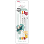 [Limited] Clickart Animal Colors 3 Pen Set / Zebra