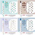 [Limited] Clickart Water-Based Markers Yurukawa Festival Series / Zebra