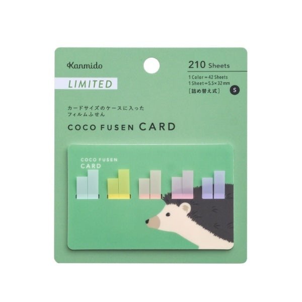 [Limited] Coco Fusen Card Animal Designs / Kanmido