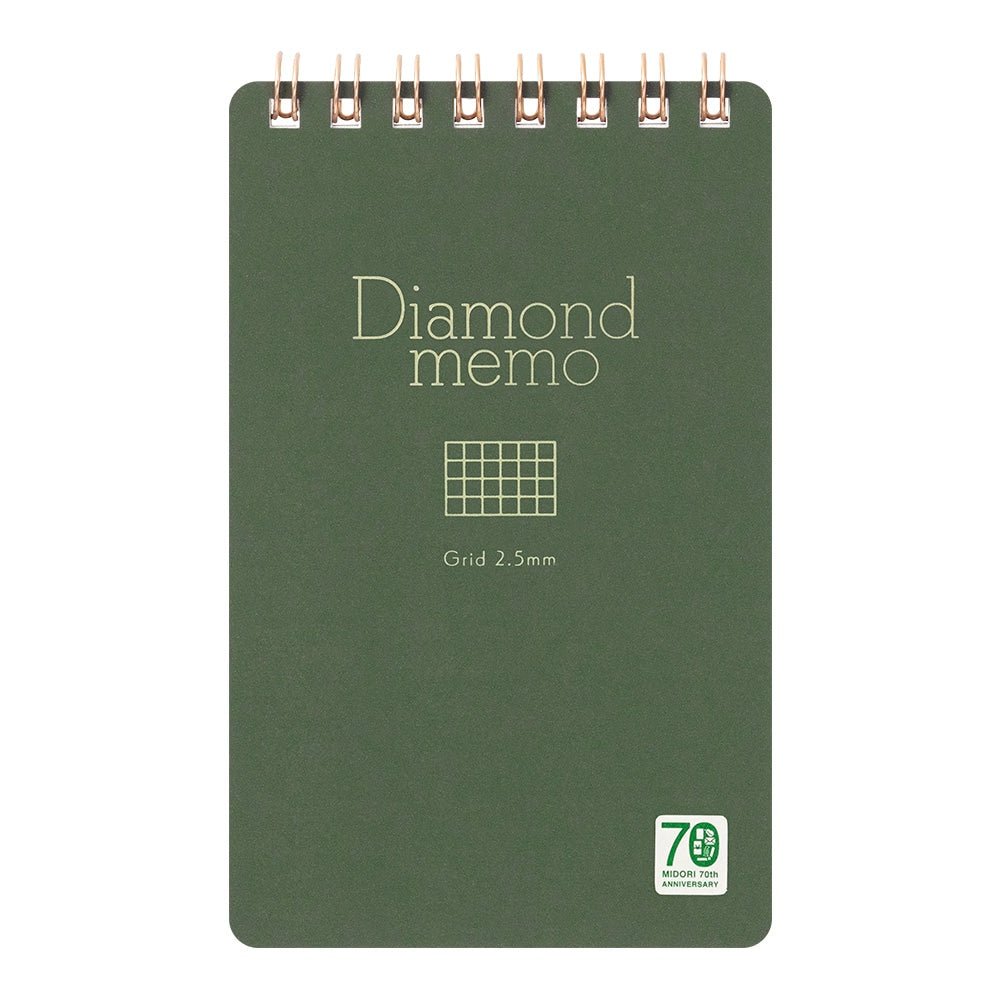 [Limited] Diamond Memo Pad MIDORI 70th Anniversary Color / MIDORI