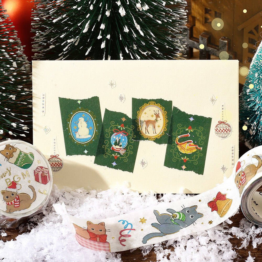 [Limited] BGM Christmas 2025 20mm Foil Masking Tape / BGM