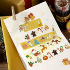 [Limited] BGM Christmas 2025 20mm Foil Masking Tape / BGM