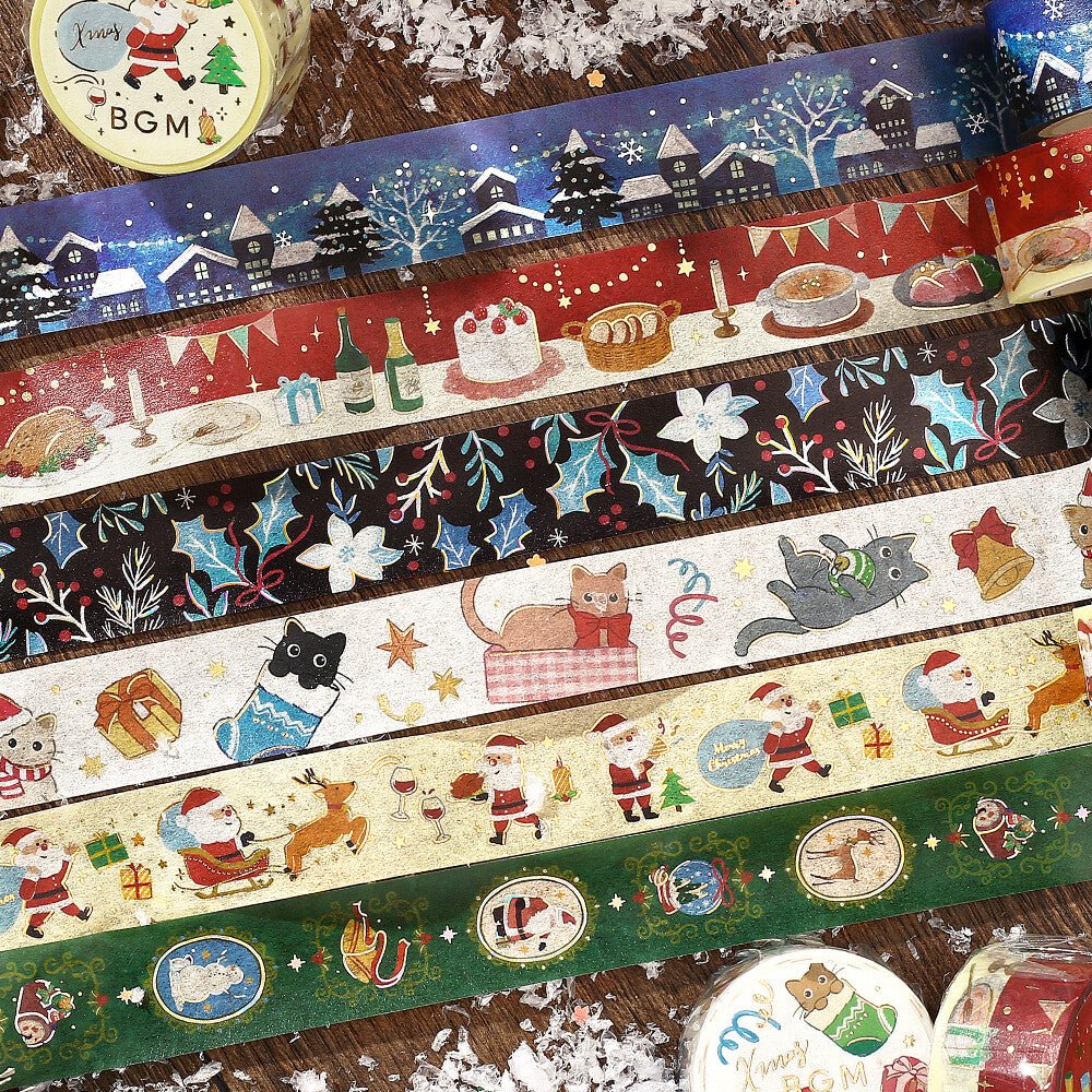 [Limited] BGM Christmas 2025 20mm Foil Masking Tape / BGM