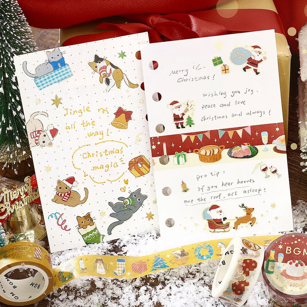[Limited] BGM Christmas 2025 20mm Foil Masking Tape / BGM
