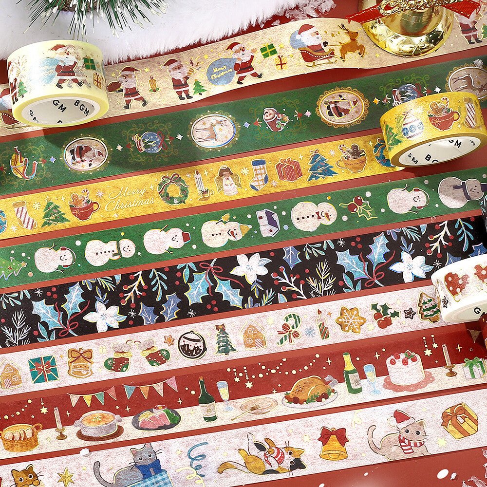 [Limited] BGM Christmas 2025 15mm Foil Masking Tape / BGM