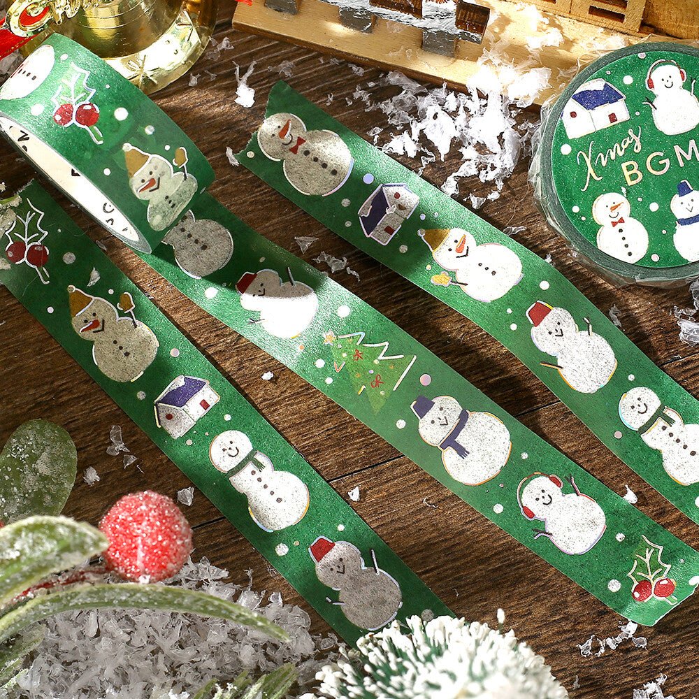 [Limited] BGM Christmas 2025 15mm Foil Masking Tape / BGM