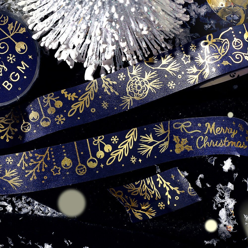[Limited] BGM Christmas 2025 15mm Foil Masking Tape / BGM