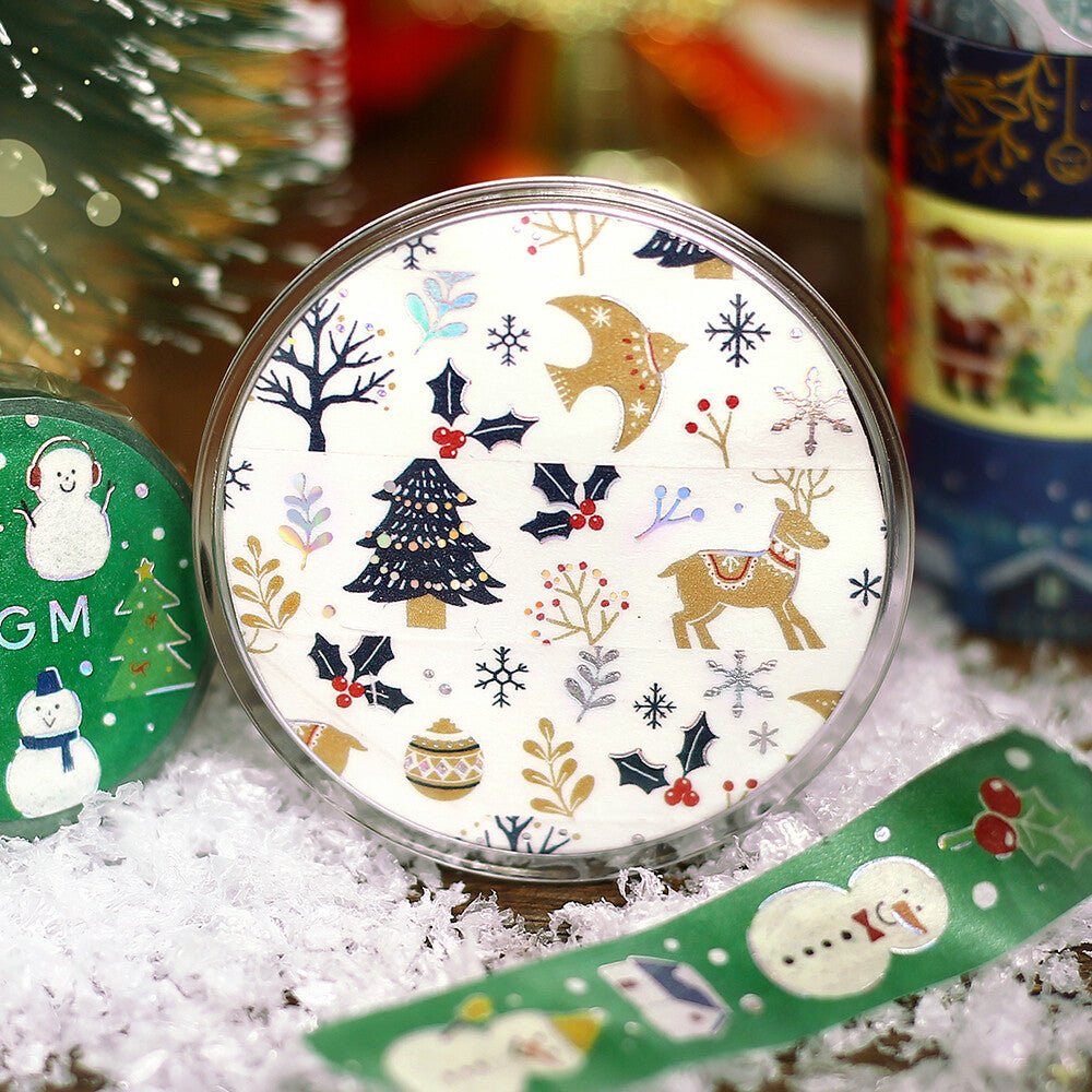[Limited] BGM Christmas 2025 15mm Foil Masking Tape / BGM