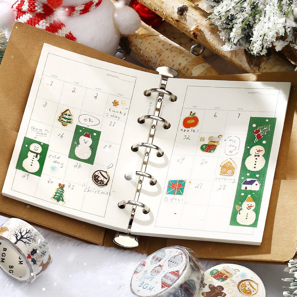 [Limited] BGM Christmas 2025 15mm Foil Masking Tape / BGM