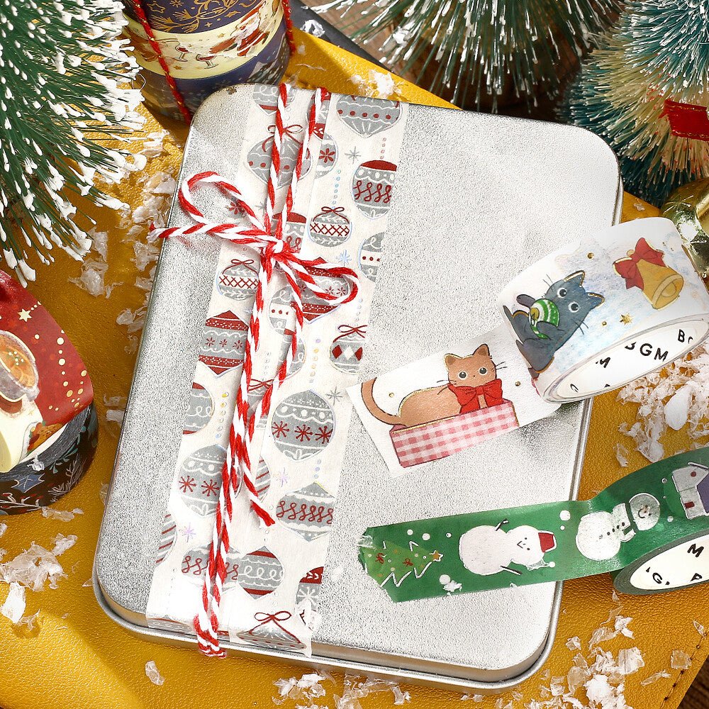 [Limited] BGM Christmas 2025 15mm Foil Masking Tape / BGM