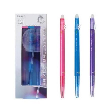 [Limited] Frixion Ball Slim Erasable Ballpoint Pen Summer 3 Color Set  / Pilot