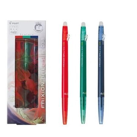 [Limited] Frixion Ball Slim Erasable Ballpoint Pen Summer 3 Color Set  / Pilot