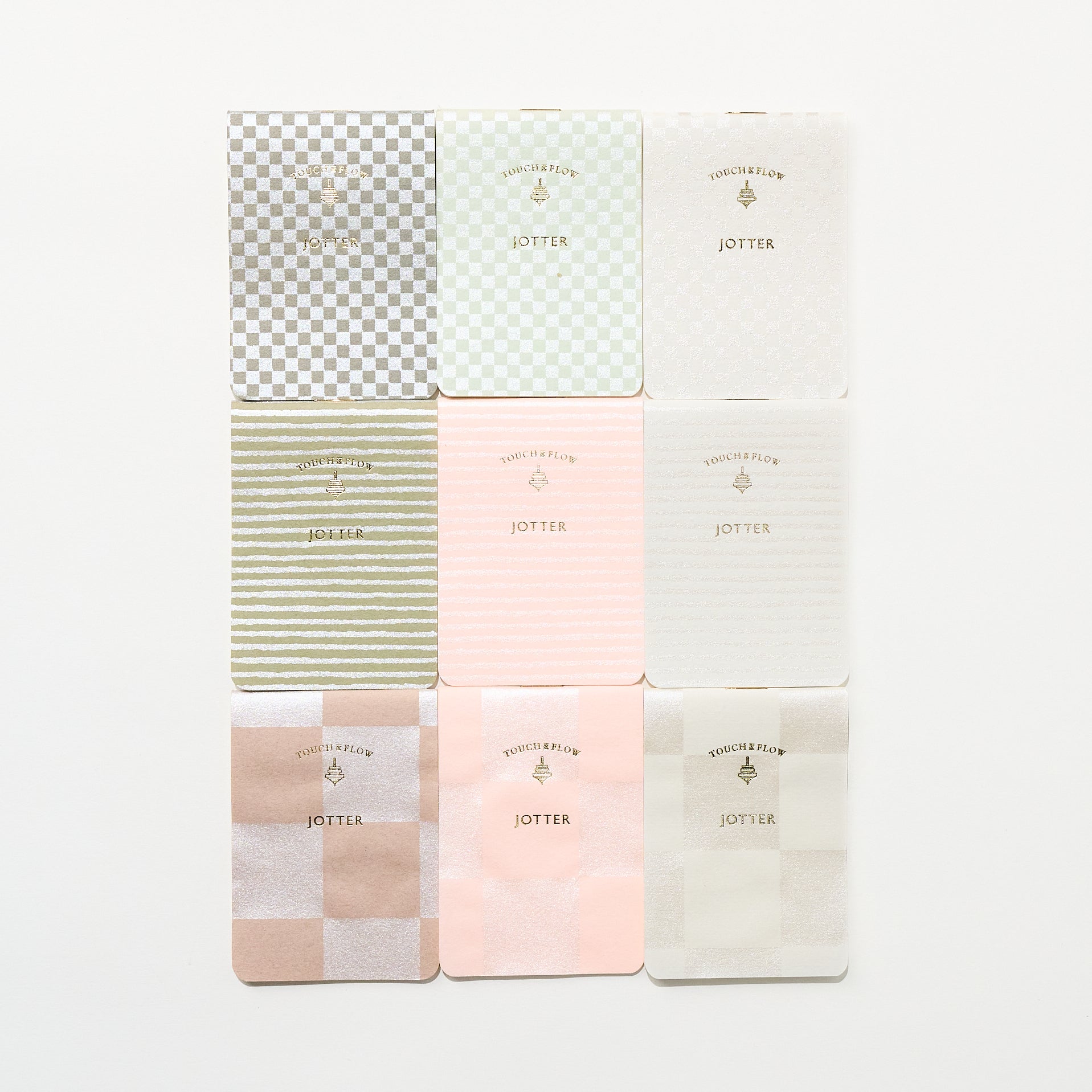 [Limited] Jotter Memo 10th Anniversary Edition - Japanese Washi Cover / TOUCH & FLOW
