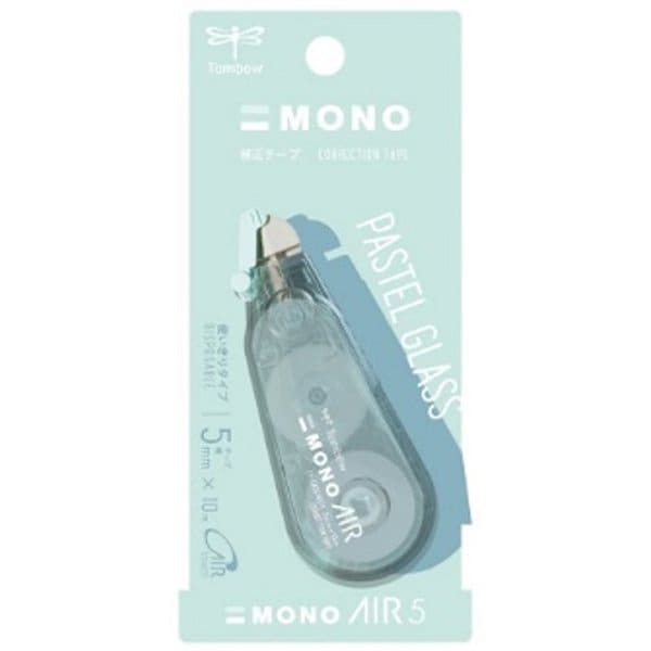 [Limited] MONO AIR 5 Correction Tape Pastel Glass Color / Tombow