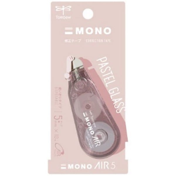 [Limited] MONO AIR 5 Correction Tape Pastel Glass Color / Tombow