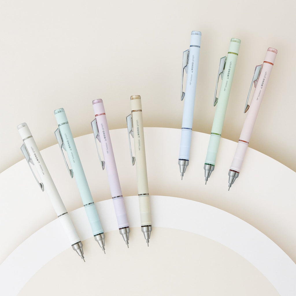 [Limited] MONO Graph Grip Mechanical Pencil Pale Tone / Tombow